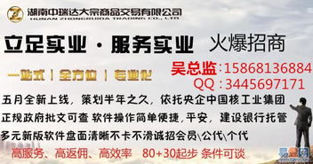 湖南中瑞達(dá)大宗商品誠招會員與代理，西湖區(qū)域合作機遇